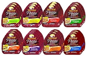 Wellness Petite Entrees Natural Grain Free Wet Dog Food Variety Pack - 8 Different Flavors - 3 Ounces Each (24 Total Entrees) Wellness Petite Entrees Natural Grain Free Wet Dog Food Variety Pack - 8 Different Flavors - 3 Ounces Each (24 Total Entrees)