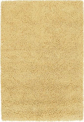 Kaleen Shag Tika 4 x 5 Yellow Area Rug