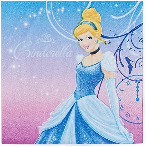 American Greetings Cinderella Lunch Napkins (16 Count) by Cinderlla
