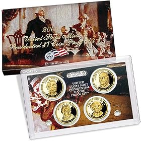 2008 Presidential Proof Four Coin U.s. Mint Set