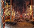 2' x 8' Multi Mini Net Style Tree Trunk Wrap Christmas Lights - Brown Wire