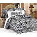 5Pcs Twin Zebra Animal Kingdom Bedding Comforter Set