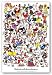One Hundred Chickens and a Worm by Kevin Whitlark 37"x28" Art Print Poster