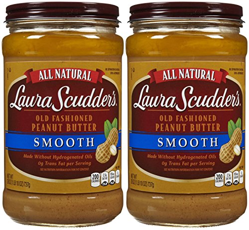 Laura Scudder's Natural Creamy Peanut Butter - 26 oz - 2 pk