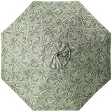 610joMUsLjL. SL160  Replacement Canopy For Aluminum   frame Market Umbrella, 9 DIAMETER, MERNA LATTE PLY