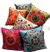 Karma Living Botanical Throw Cushion - 16 x 16