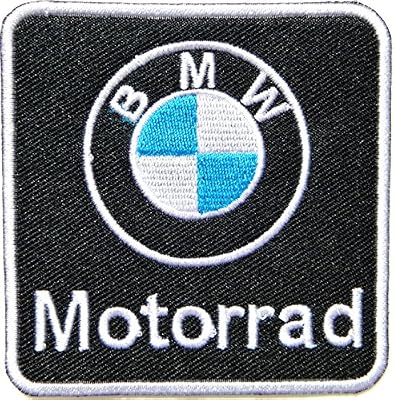 BMW Motorrad Logo Sign Motorcycle Biker Racing Patch Iron on Applique Embroidered T shirt Jacket Custom Gift BY SURAPAN