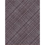 Fitted Bassinet Sheet - Maroon Diamond Check -... by sheetworld