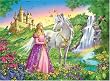 Princess with White Horse and Castle 200 Piece Puzzle by Ravensburger: Ages 8 And Up