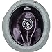 Peter Grimm Depp Fedora Hat w/ Striped Brim Size (Charcoal, S/M)