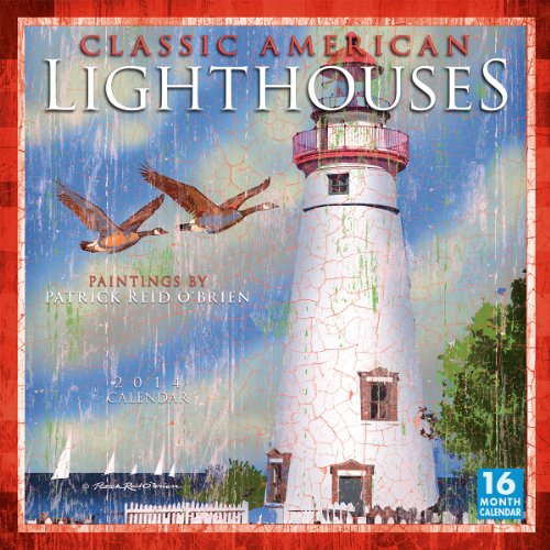 Classic American Lighthouses 2014 Wall (calendar)