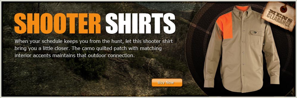 Russell Outdoors Shooter Shirt Clearance Item