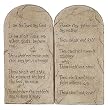 Ten Commandments Relief - Large