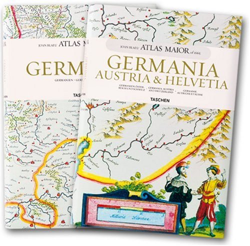 Atlas Maior - Germania, Austria Et Helvetia (Joan Blaeu Atlas Maior 1665)