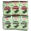 Seaweed Love All Natural Roasted Seaweed Variety Pack, Original and Olive Oil, 0.18 Ounce (Pack of 24)
