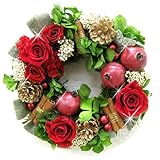 フラワーブティックマーブル クリスマス★リース　【送料無料】　【お届け日指定可能】