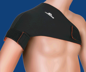 Childrens Toyshop  Sporting Goods : Thermoskin Sport Shoulder, Universal, Black