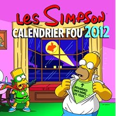 Simpson Calendrier Fou 2012 (les)