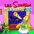 Simpson Calendrier Fou 2012 (les)