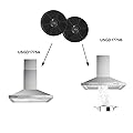 Range Hood Replacement Charcoal Filter Model (USGDCF-Y) for Tieasy Range Hood GD17 TD17