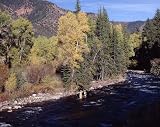 Trout Fishing in Colorado's Rushing Crystal River - Enticing 16x20
Photographic Print by Carol M. Highsmith