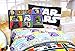 Star Wars Classic Grid 2 Cotton Twin 3Piece Sheet Set