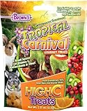 F.M.BROWN'S Tropical Carnival High Vitamin-C Pet Treat 2.25 oz.
