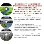 The Down and Dirty Promotion, Godfather Principles and Accounting & Finance for Gas Tank Doors On-line Biz Package (3 CDs) book cover
