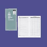 610n6ogSIhL. SL160  Auto Mileage Book, 12 Monthly Forms, 3 1/4x6 1/4, Gray  Category: Tax and Accounting Forms