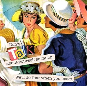 Cocktail Napkin Talk