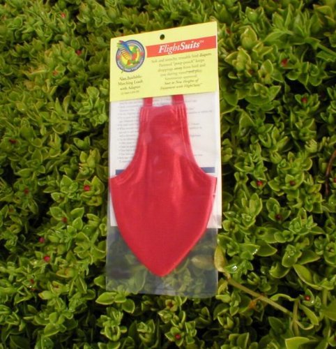 Colossal Red Avian Fashions Flightsuit (Bird Diaper) w/Liners