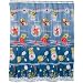 SpongeBob SquarePants Underwater Frenzy 70-by-72-Inch Vinyl Shower Curtain