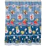 SpongeBob Squarepants Underwater Frenzy Vinyl Shower Curtain
