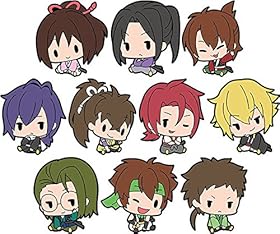 ぺたん娘 トレーディングラバーストラップ 薄桜鬼～御伽草子～ 10個入りBOX