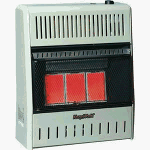 Kozy World KWN191 18 - 000-BTU Vent-Free Natural-Gas Infrared Wall Heater
