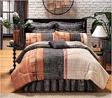 Asian Bedding, Bath, & Decor - Japanese Design Zen Retreat Comforter & Pillow Sham Set ( Parent )