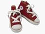 Converse All Star Chuck Taylor Kids Hi Top Shoes Sneakers Red Gold