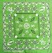 Light Green Grateful Dead Bandana