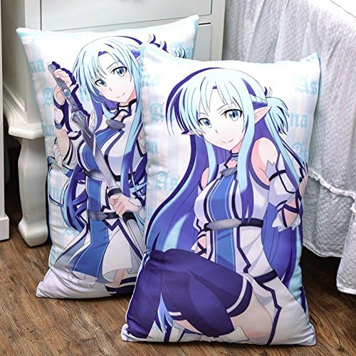 Merry Holiday Shopping Cute! Anime Hugging Pillows Cover Pillow Case Sword Art Online Asuna (50cm x 150cm)