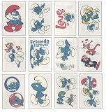 Smurf Tattoos - Set of 12 different tats