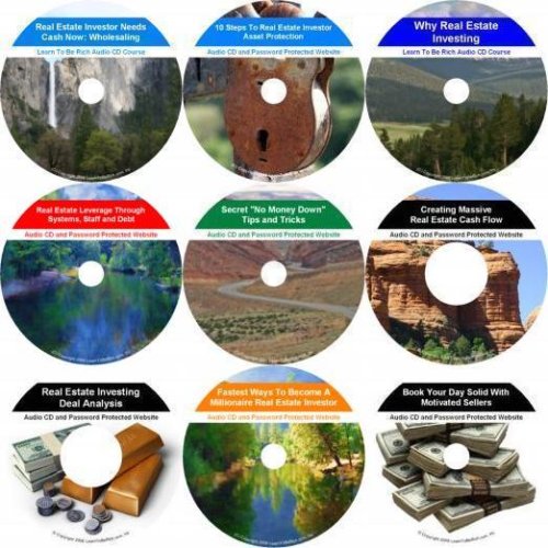 The Exhaustive 9 CD Zero Down, Income Producing Real Estate Mentoring System