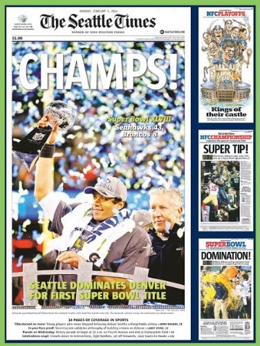 White Mountain Seattle Seahawks - 550 Piece Jigsaw Puzzle