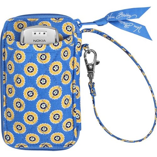 610q3Mx5zIL Vera Bradley All in One Wristlet in Riviera Blue
