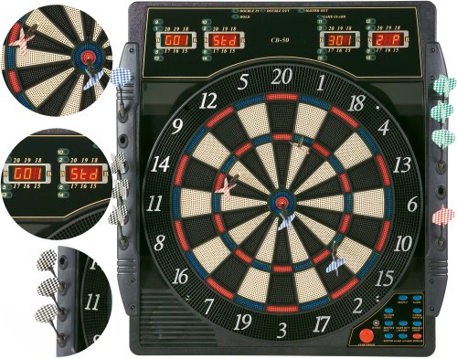 Dartautomat CB 50. 2 Loch Turnierausfuehrung 22 Spiele mit 102 Spielvarianten Funktionen