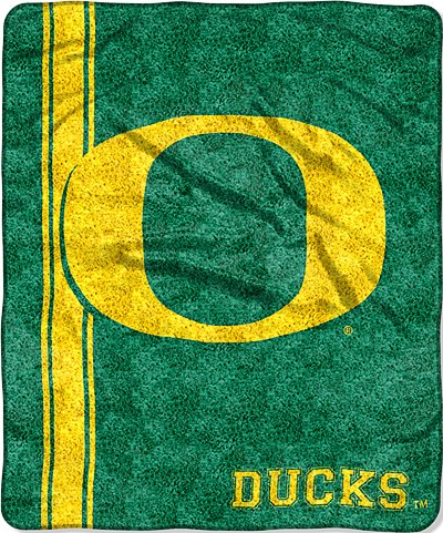 The Northwest Company Northwest NCAA Univ. Of Oregon Jersey Sherpa Throw