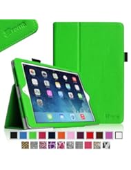Fintie Apple iPad Air Folio Case - Slim Fit Leather Smart Cover with Auto Sleep / Wake Feature for iPad Air 5 (5th Generation) - Green