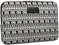 KAYOND Black Elephant Patterns Canvas Fabric 13 Inch Laptop / Notebook Sleeve Macbook / Macbook Pro / Macbook Air Sleeve Case Dell / Hp /Lenovo/sony/ Toshiba / Ausa / Acer /Samsung /Haier Ultrabook Bag Cover (13.3, Black)