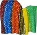 Tie & Dye Woolen Shawls Wraps Dress Girls Gift 80 x 35 inches (tdswl327)