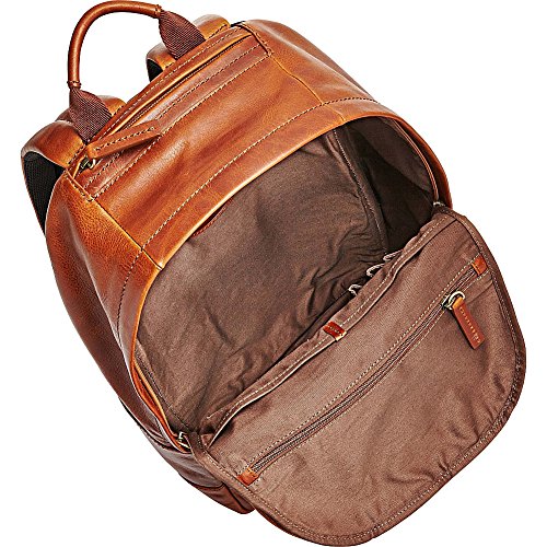 Fossil Men’s Estate Leather Backpack All Travel Bag