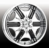  : TIS DS0122988 DS01 CHROME DS0122988 22" Wheels 8x165.1